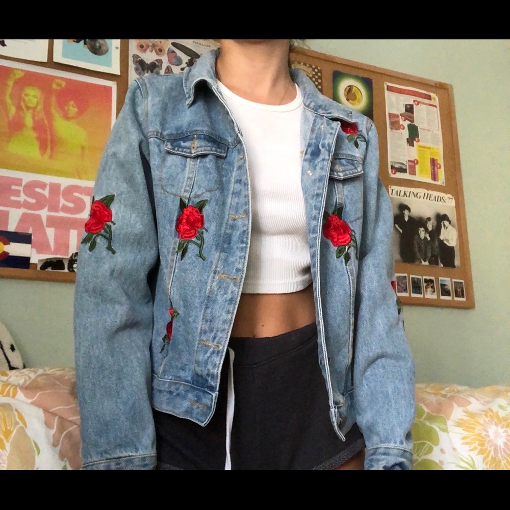 Rose Jean Jacket